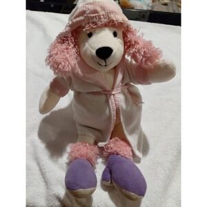Jellycat London Poodle Puppy Dog Small Plush Retired Collectible (Missing Coat)